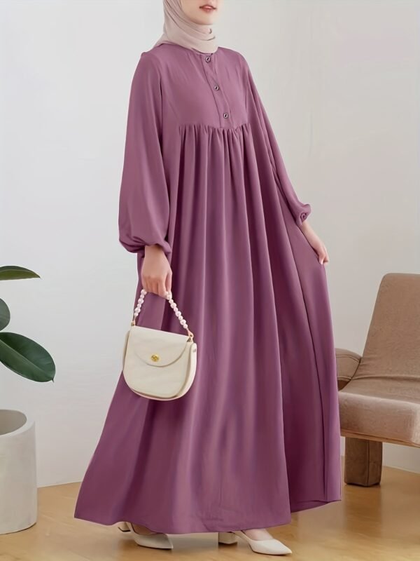 056f3f06-27c9-4a66-b2df-024d3eae3518.jpg Flowy Lantern Sleeve Maxi Dress
