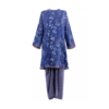14.png Purple Batik Blouse & Skirt Set