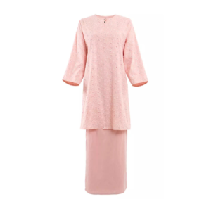 Elegant Rose Pink Baju Kurung – Elegant &   Practical Design