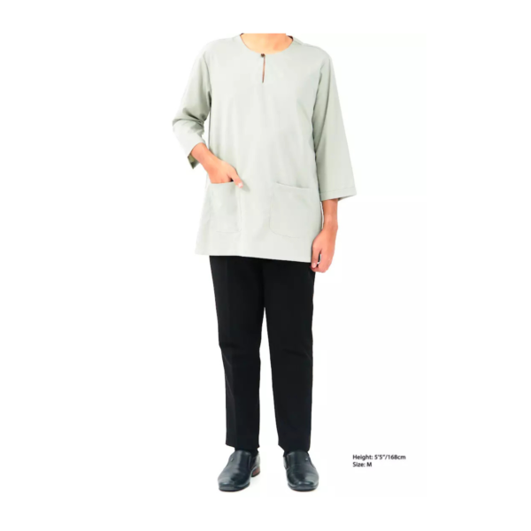 3-3.png Traditional Green Baju Melayu Set