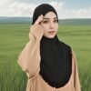 Beaded Neck Cover Inner Hijab Cap
