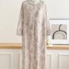 Floral Print Modest Maxi Dress