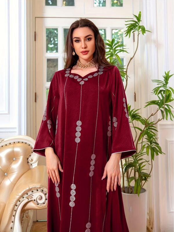 c39690d3-ee8f-418a-849f-33385fc36296.jpg Satin Sequin Muslimah Gown