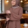 Elegant Middle Eastern Muslimah Dress