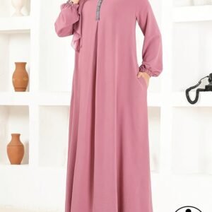 e10668b3bfee2a9d5f26e31f47dd5fbe.jpg Loose-Fit Long Sleeve Robe Dress