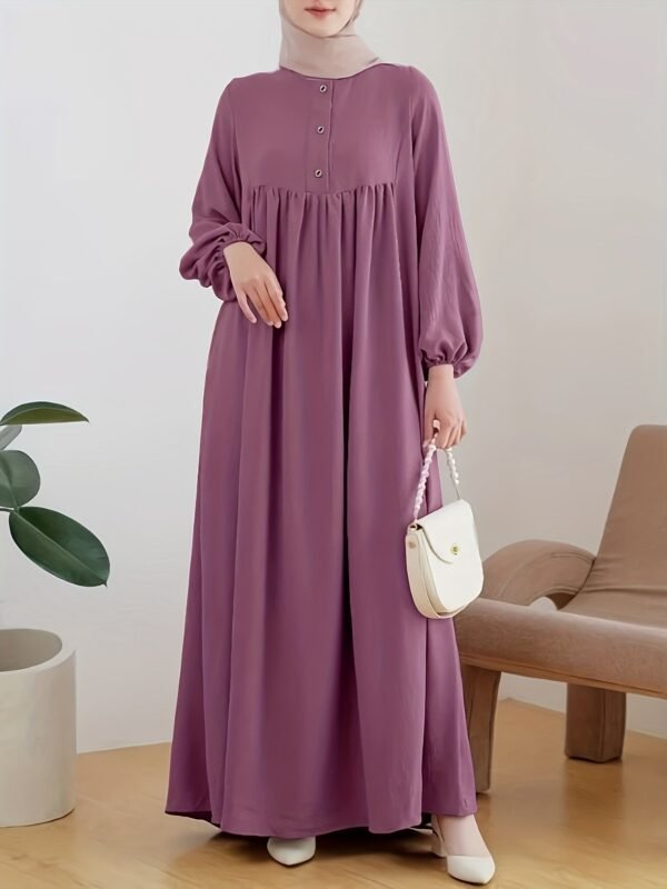 f8df417e-ecea-4642-a782-ce19dc36f44d.jpg Flowy Lantern Sleeve Maxi Dress