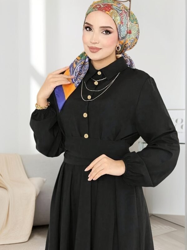 f9c9d1a8-2e9a-43dc-95c3-38eabdecf506.jpg Retro Lantern Sleeve Muslimah Dress
