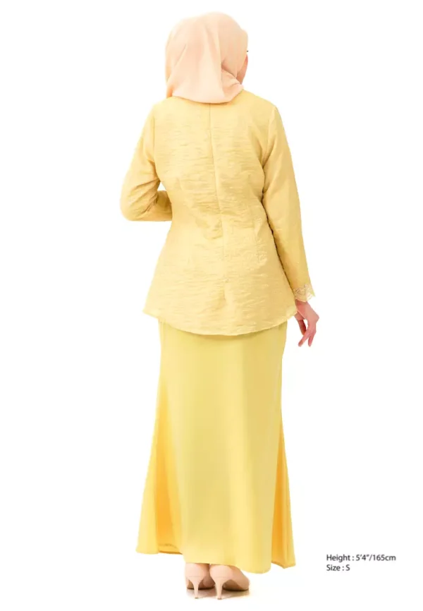 Yellow Mermaid Baju Kurung