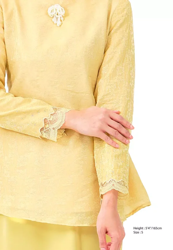 Yellow Mermaid Baju Kurung